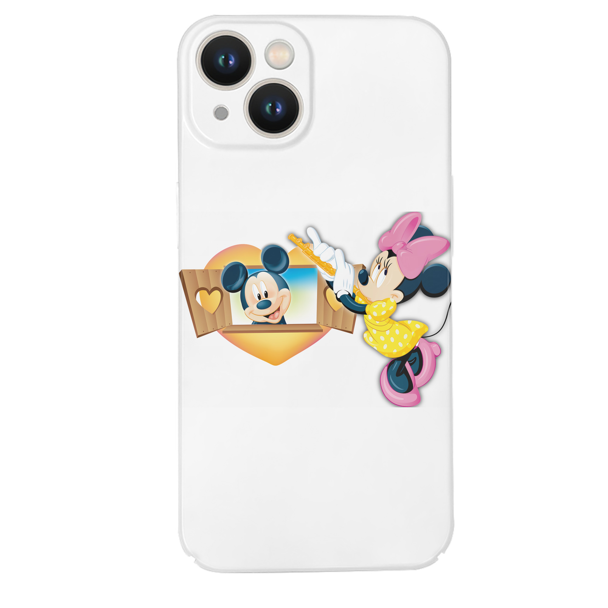 （画像用） ミッキーマウス Mickey Mouse 【iPhone 14シリーズ対応】ハードケース